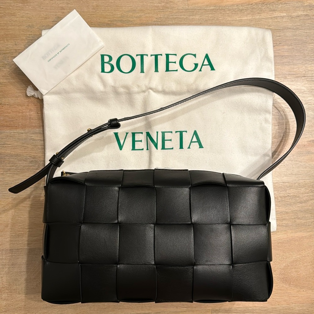 Bottega Veneta Brick Cassette Shoulder Bag
